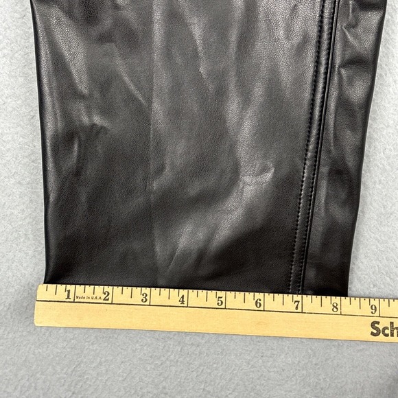 NWT Abercrombie Fitch 90s Straight Ultra High‎ Rise Jeans Denim/Leather  31/12s - Picture 8 of 14